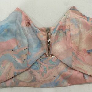 Zimmermann Pastel Swirl bodice top